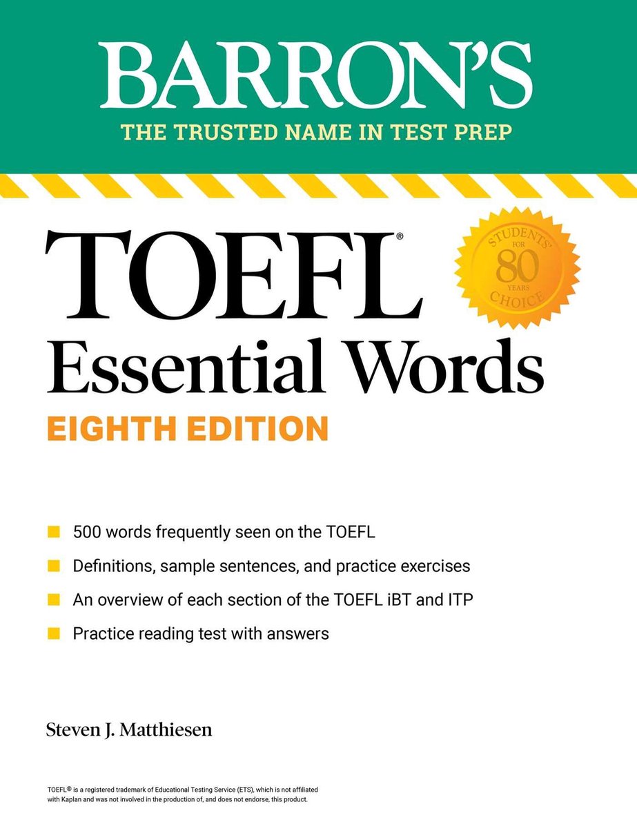 TOEFL Kitap Önerileri